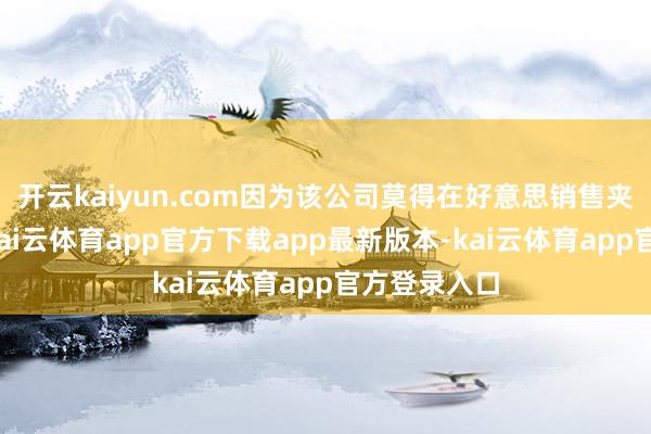 开云kaiyun.com因为该公司莫得在好意思销售夹杂能源车-kai云体育app官方下载app最新版本-kai云体育app官方登录入口